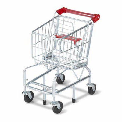 Shopping Cart Toy - Metal Grocery Wagon