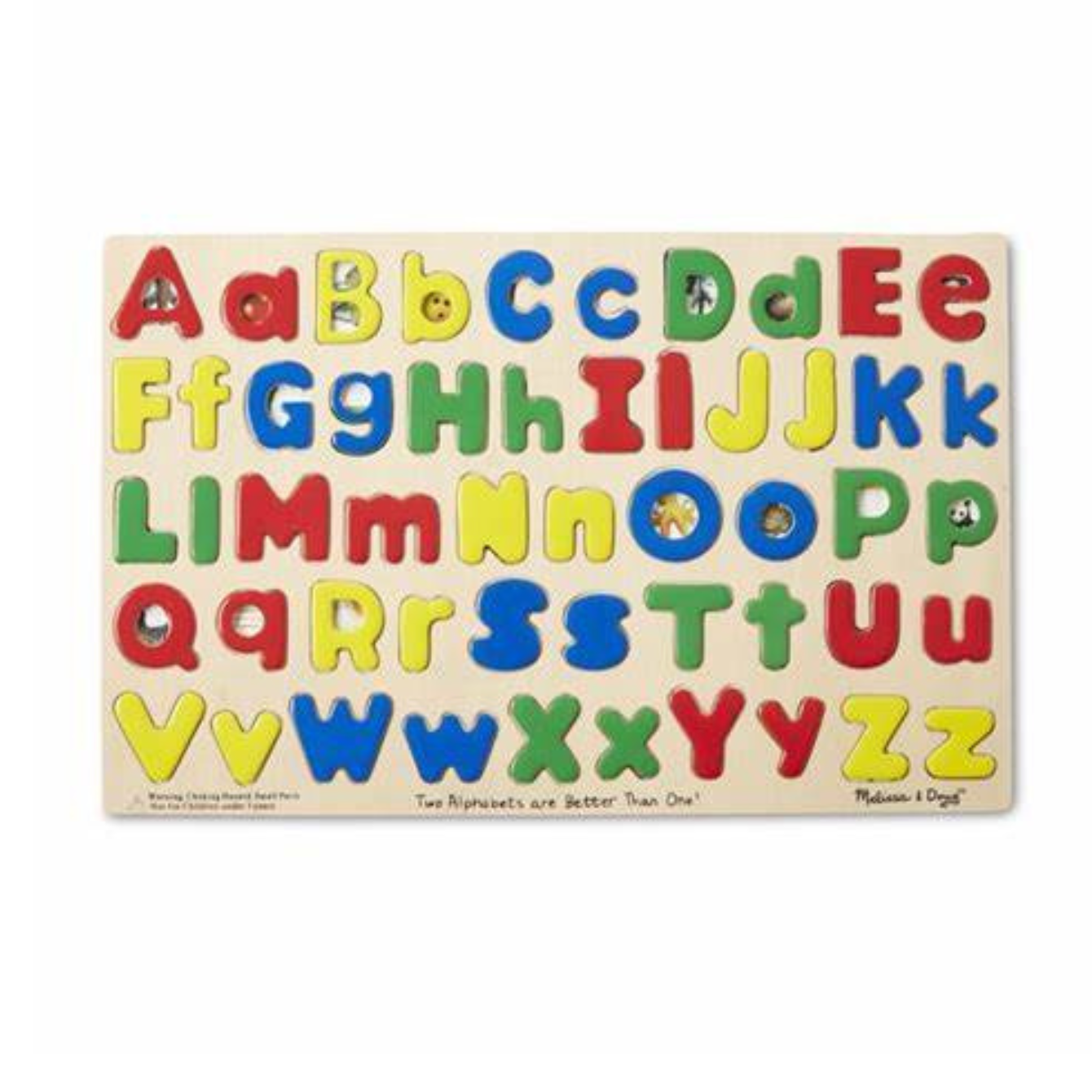 Melissa & Doug Upper & Lower Case Alphabet Puzzle