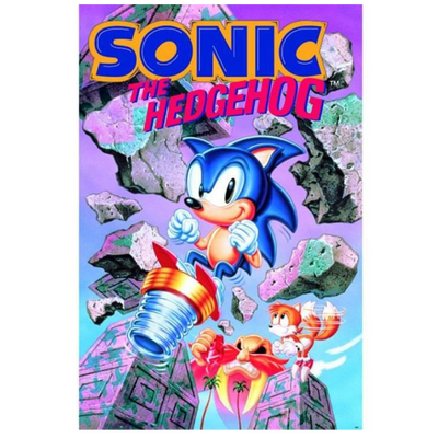 SONIC THE HEDGEHOG BREAK THROUGH Poster