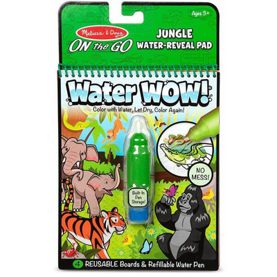 Melissa and Doug On the Go Animal Famillies Picture Reveal Pad