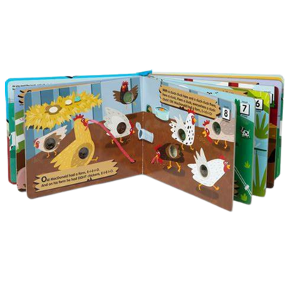 Melissa and Doug Poke A Dot Book Old MacDonald's Farm