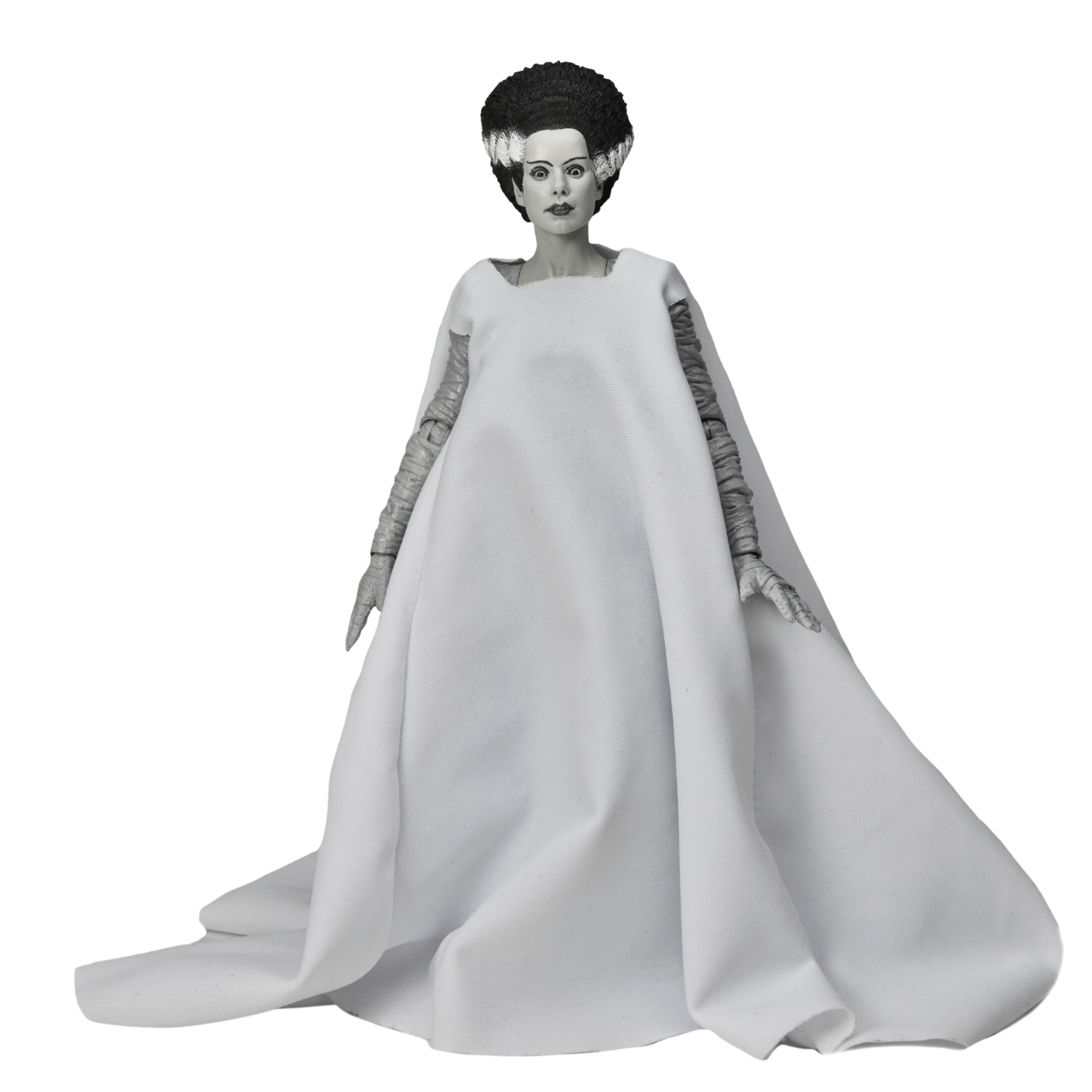 Universal Monsters 7″ Scale Action Figure – Ultimate Bride of Frankenstein (B&W)