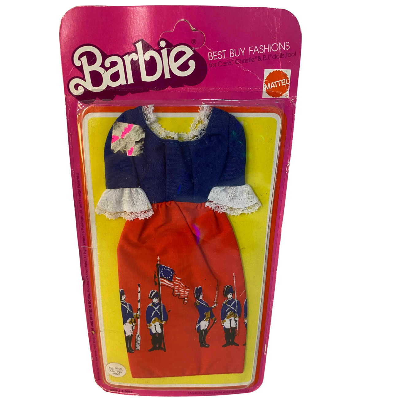 Vintage 1976 Barbie Bicentennial Dress