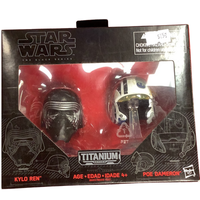Black series titanium Kylo and Poe