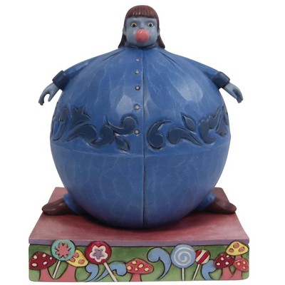 Violet Blowing Bubble