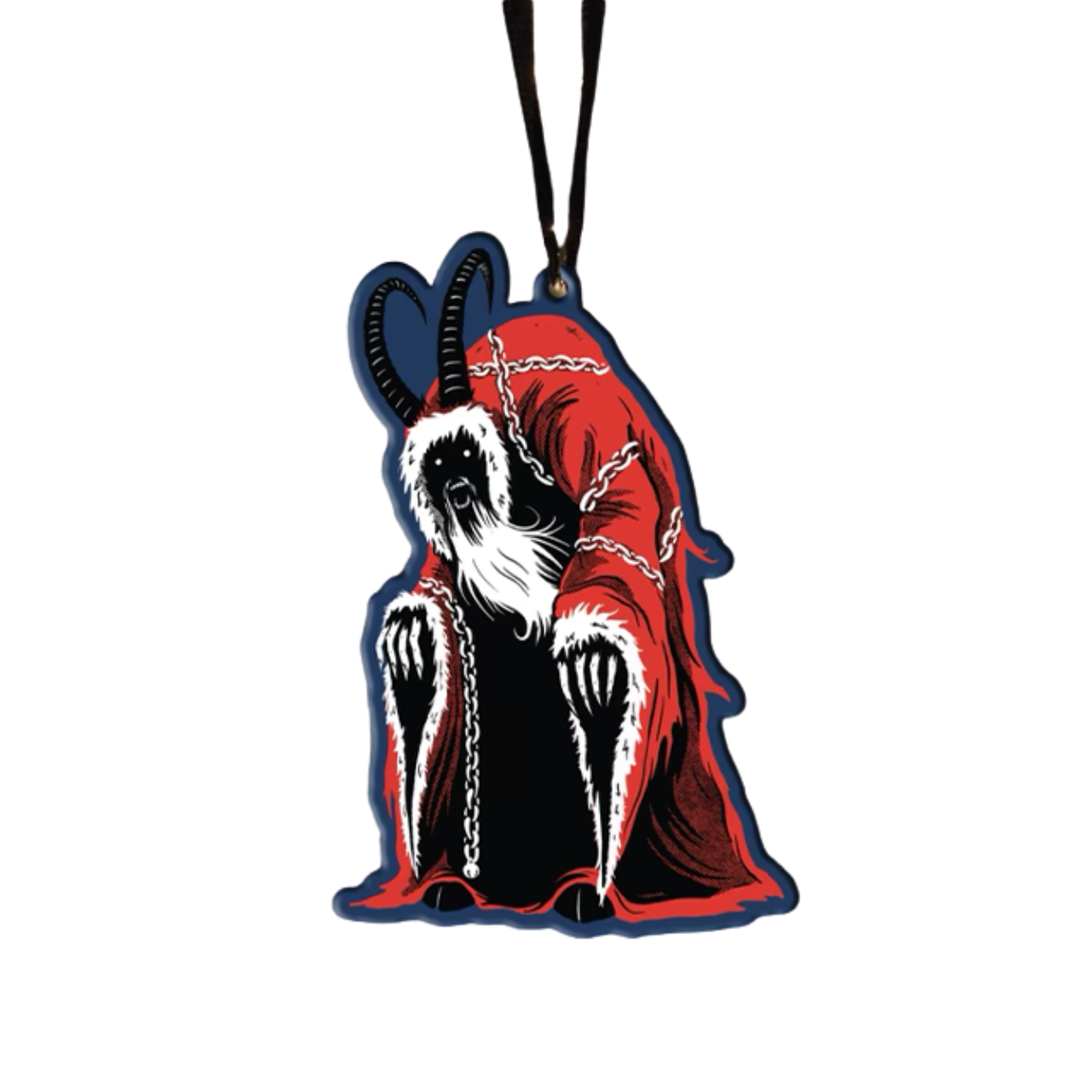 Holiday Horrors - Krampus Metal Ornament