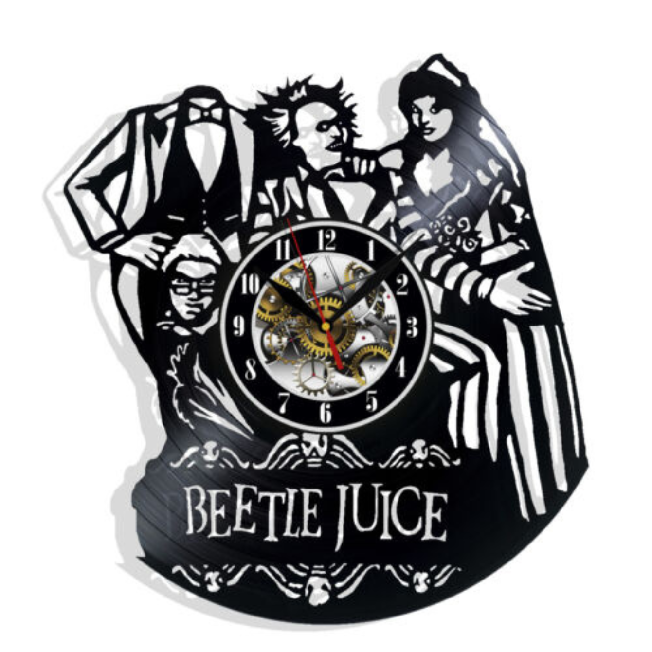 Beetlejuice Wall Clock