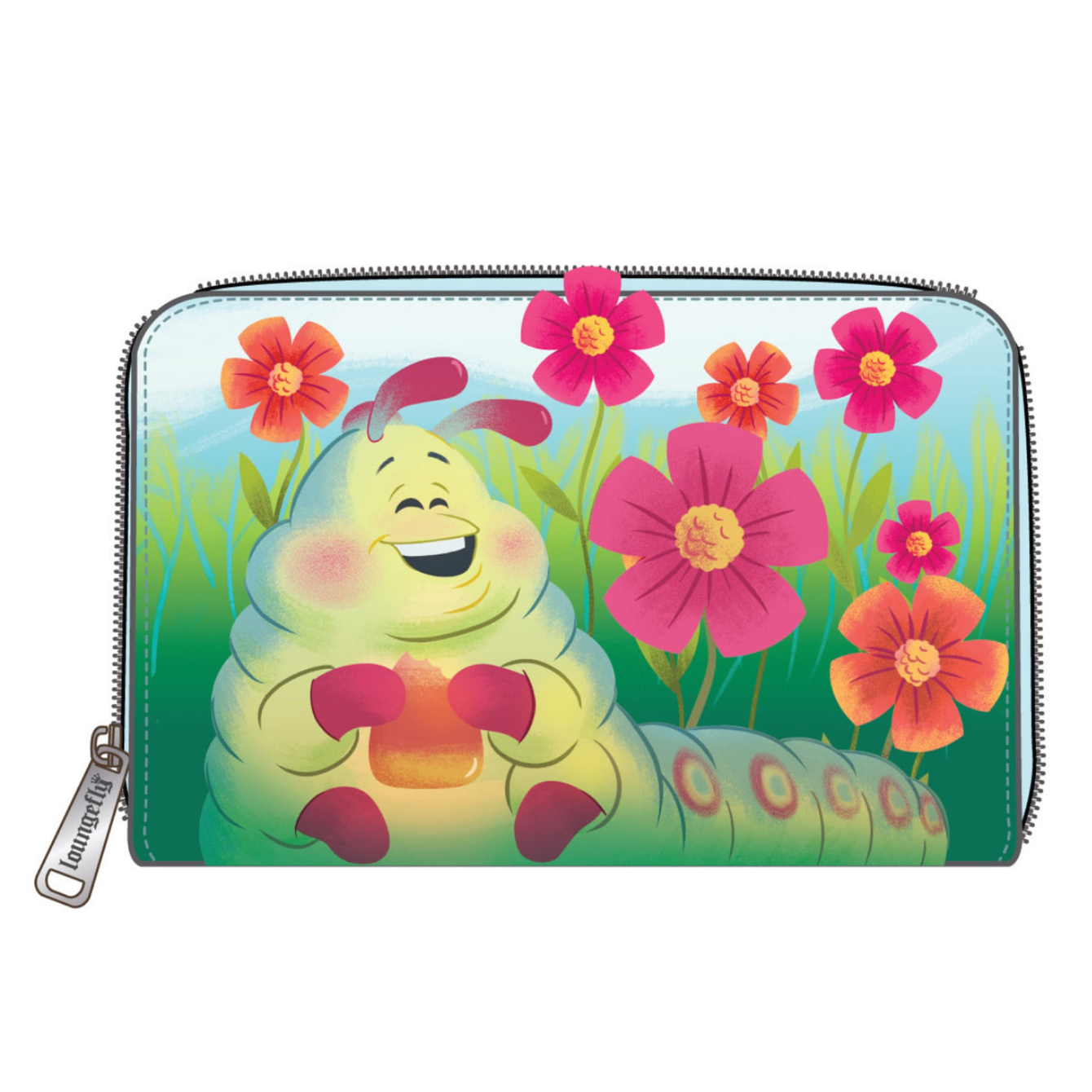 Loungefly Pixar A Bugs Life Earth Day Zip Around Wallet Replay Toys LLC