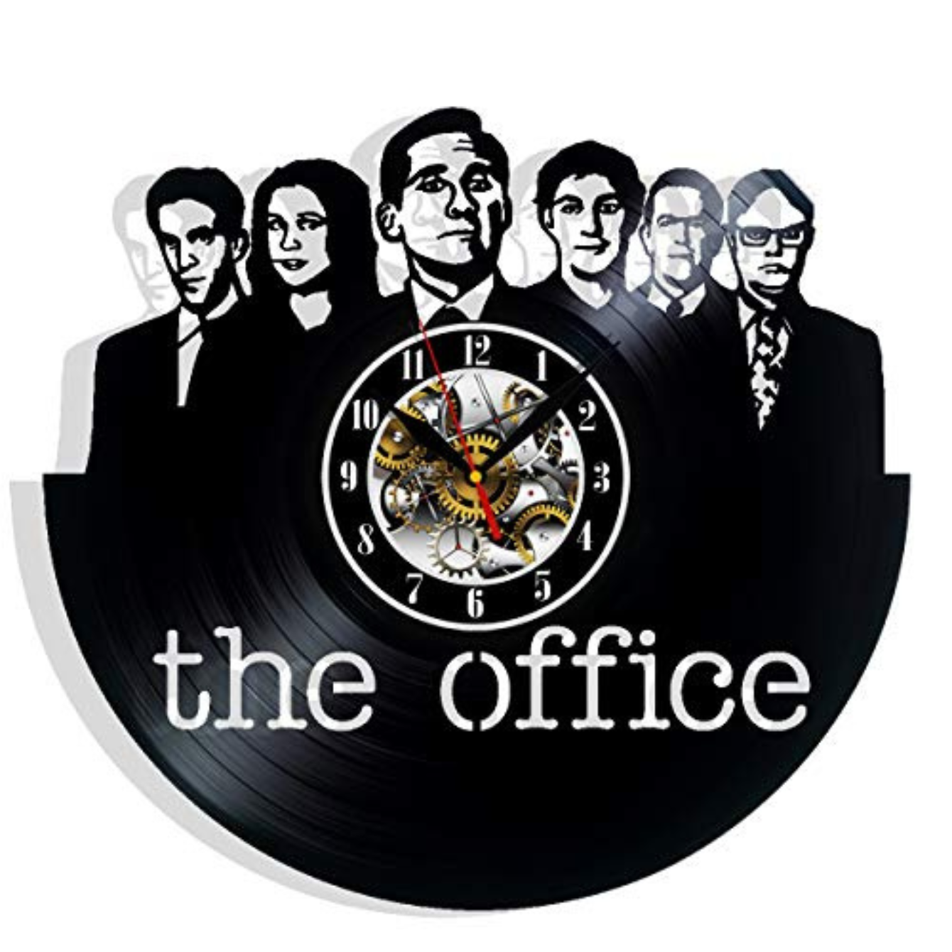 The Office Record Wall Clock