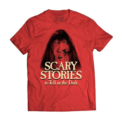 SCARY STORIES SPIDER FACE TEE