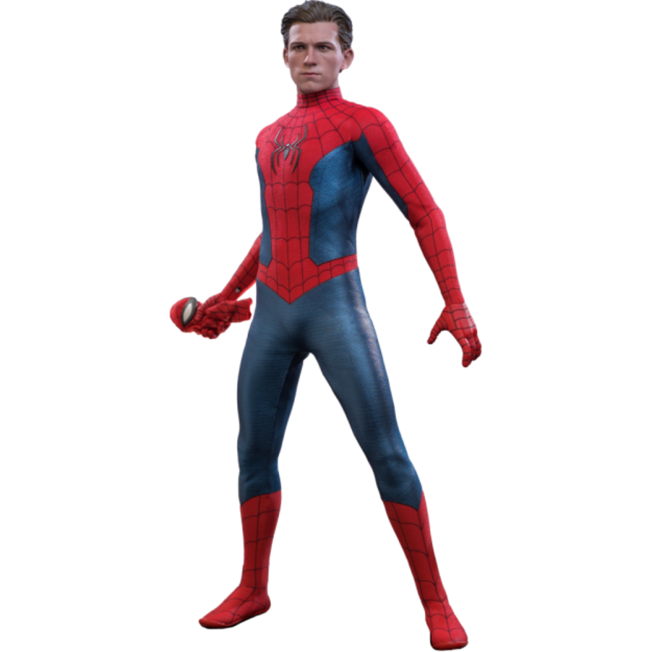 Spider-Man: No Way Home MMS680 Spider-Man (New Red and Blue Suit) 1/6th Scale Collectible Figure