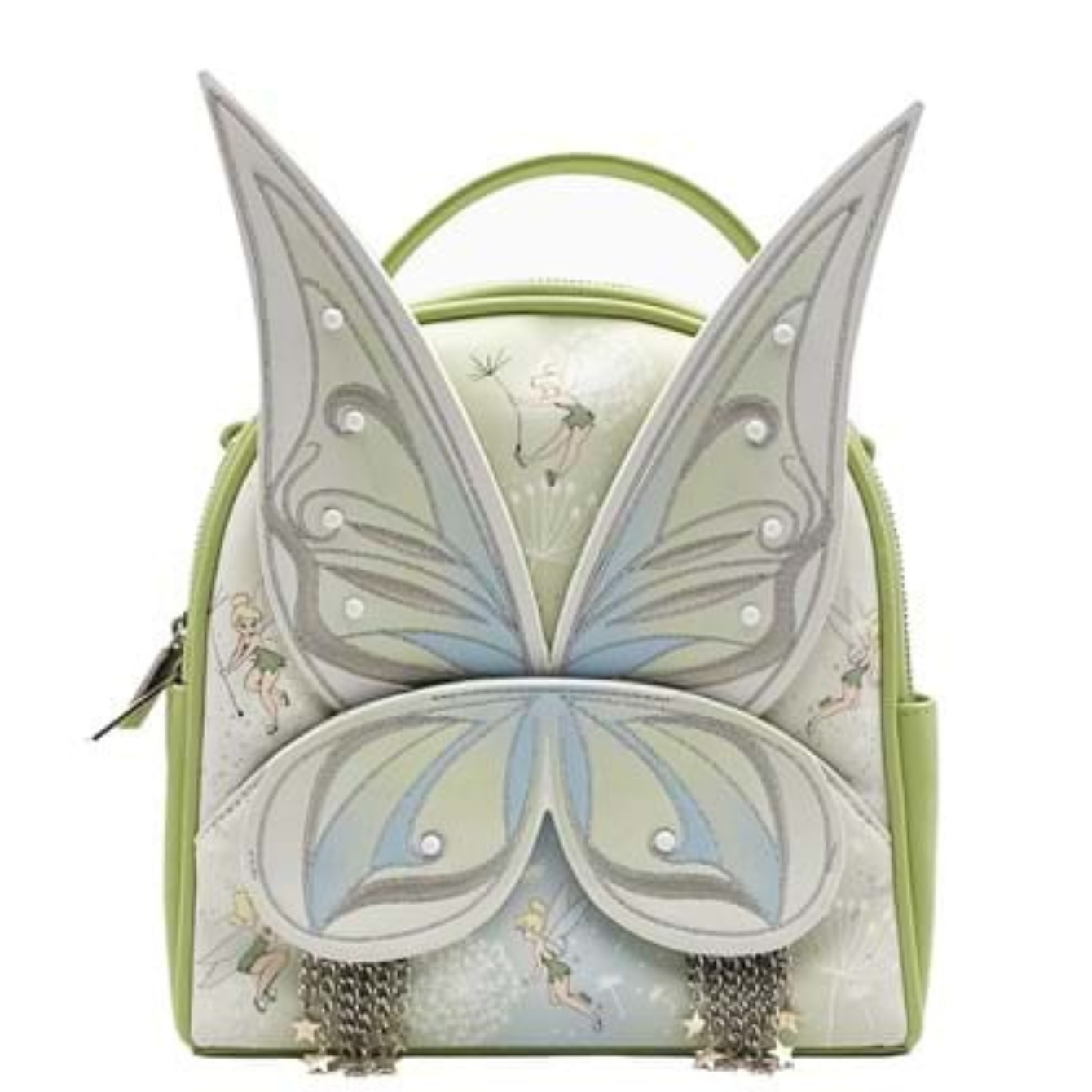 danielle nicole disney tinkerbell mini backpack amazon Danielle Nicole Disney Tinker Bell Decorated Wings Backpack