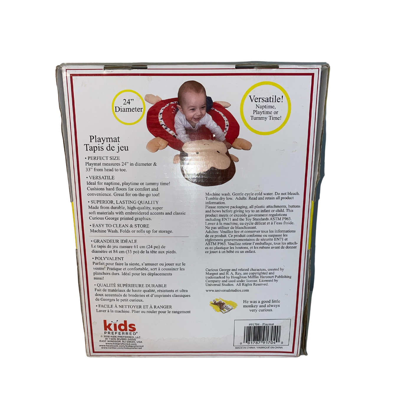 Curious George Playmat