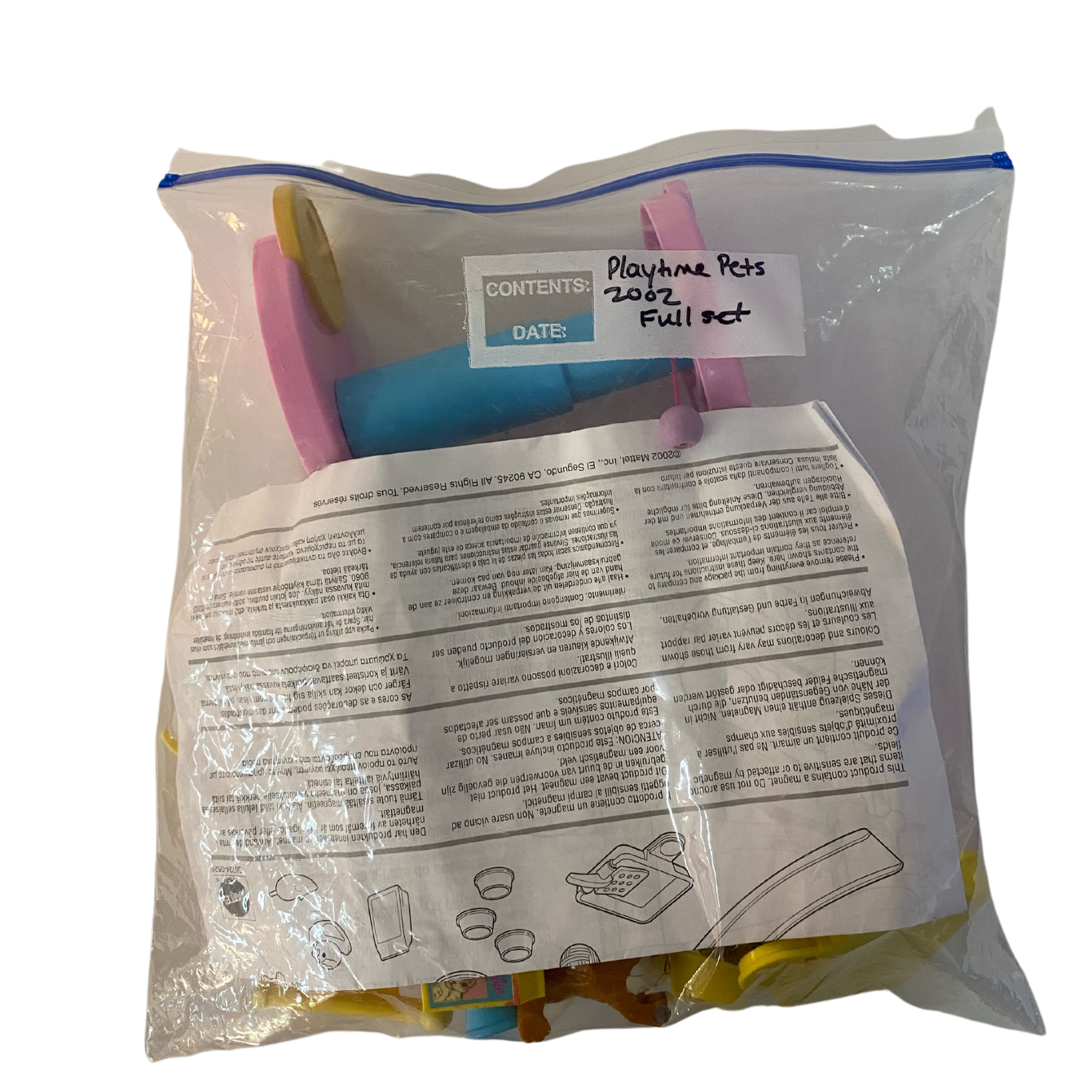 2002 Playtime Pets (Full Set)