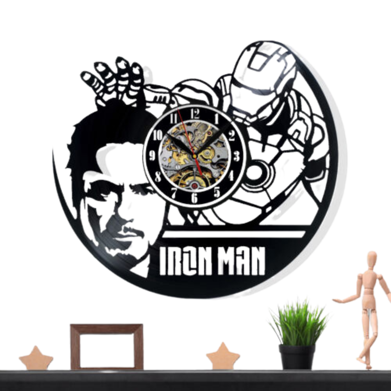 Iron Man Wall Clock