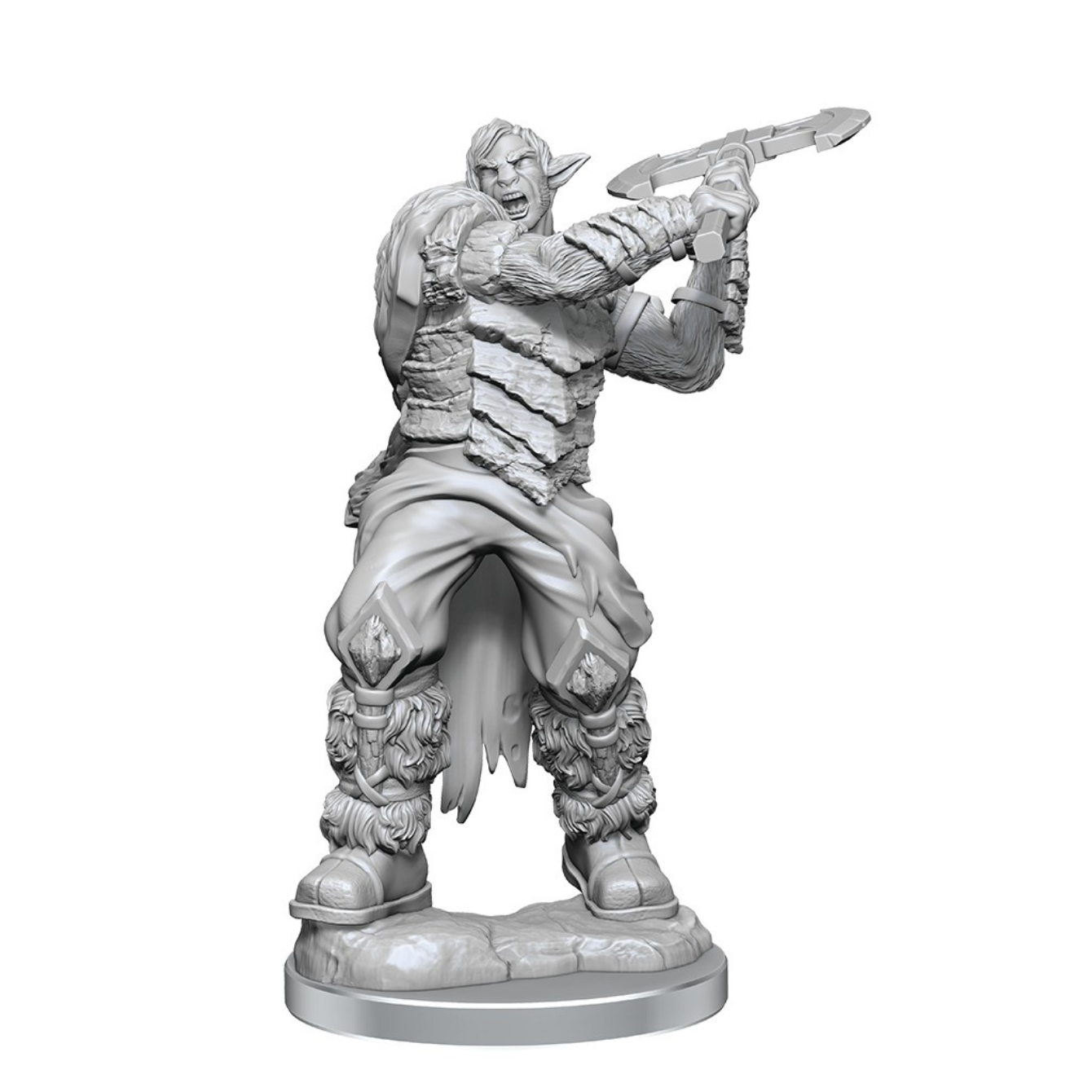 Ashari Stoneguard & Skydancer (Unpainted Miniature)