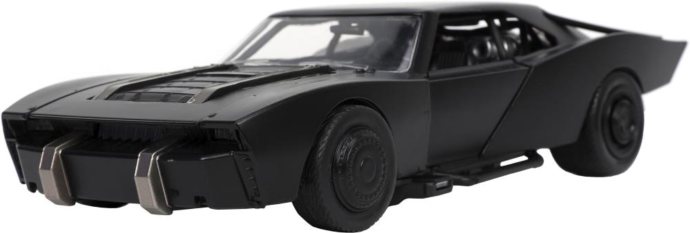 The Batman Hollywood Rides Die Cast 1/18 Scale Batmobile with Batman