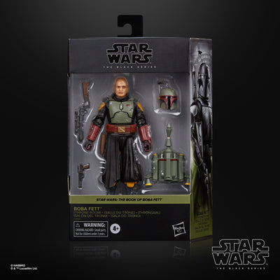 Star Wars The Black Series Boba Fett (Throne Room) Deluxe Action Figure