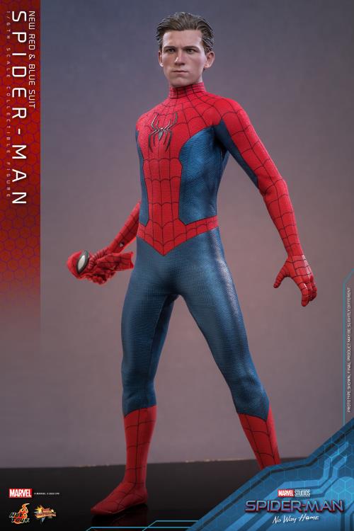 Spider-Man: No Way Home MMS680 Spider-Man (New Red and Blue Suit) 1/6th Scale Collectible Figure