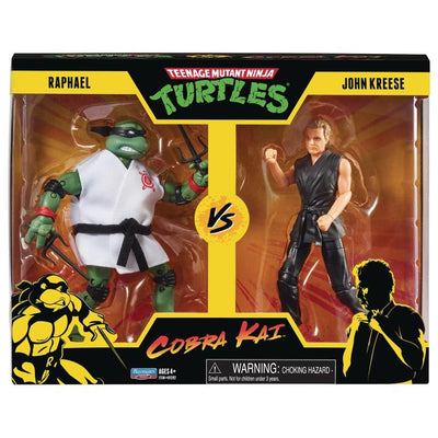TMNT x Cobra Kai Raphael vs. John Kreese Two-Pack