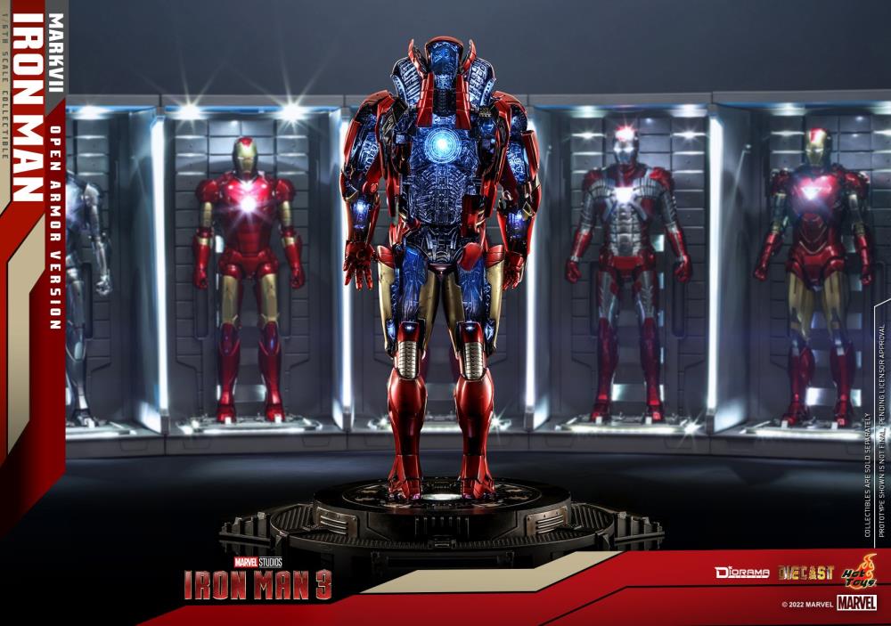 Iron Man 3 DS004D51 Iron Man Mark VII (Open Armor Ver.) 1/6 Scale Collectible Diorama