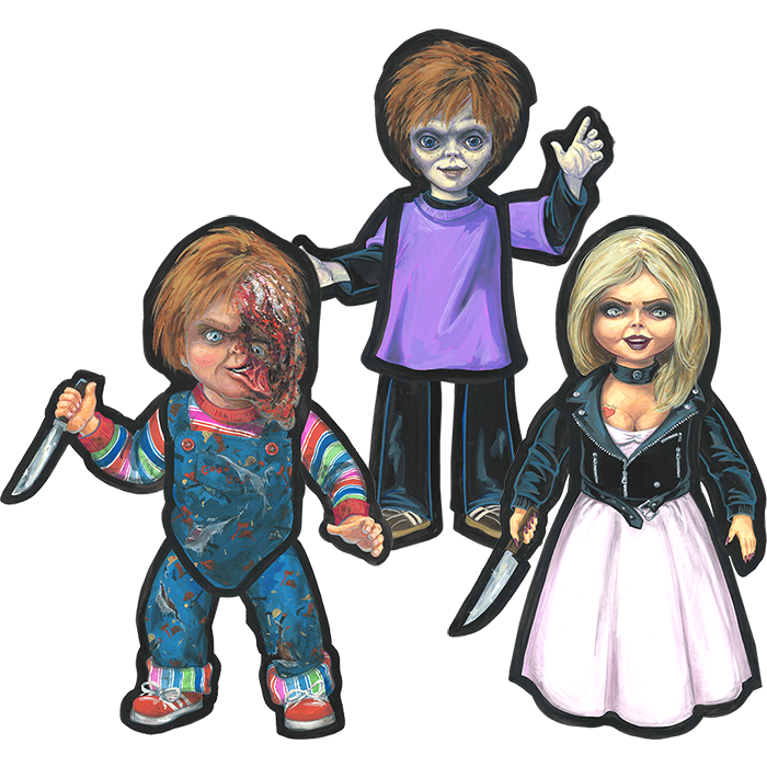 Chucky- Wall Decor Set
