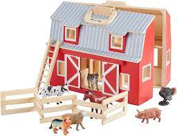 Wooden Fold & Go Barn