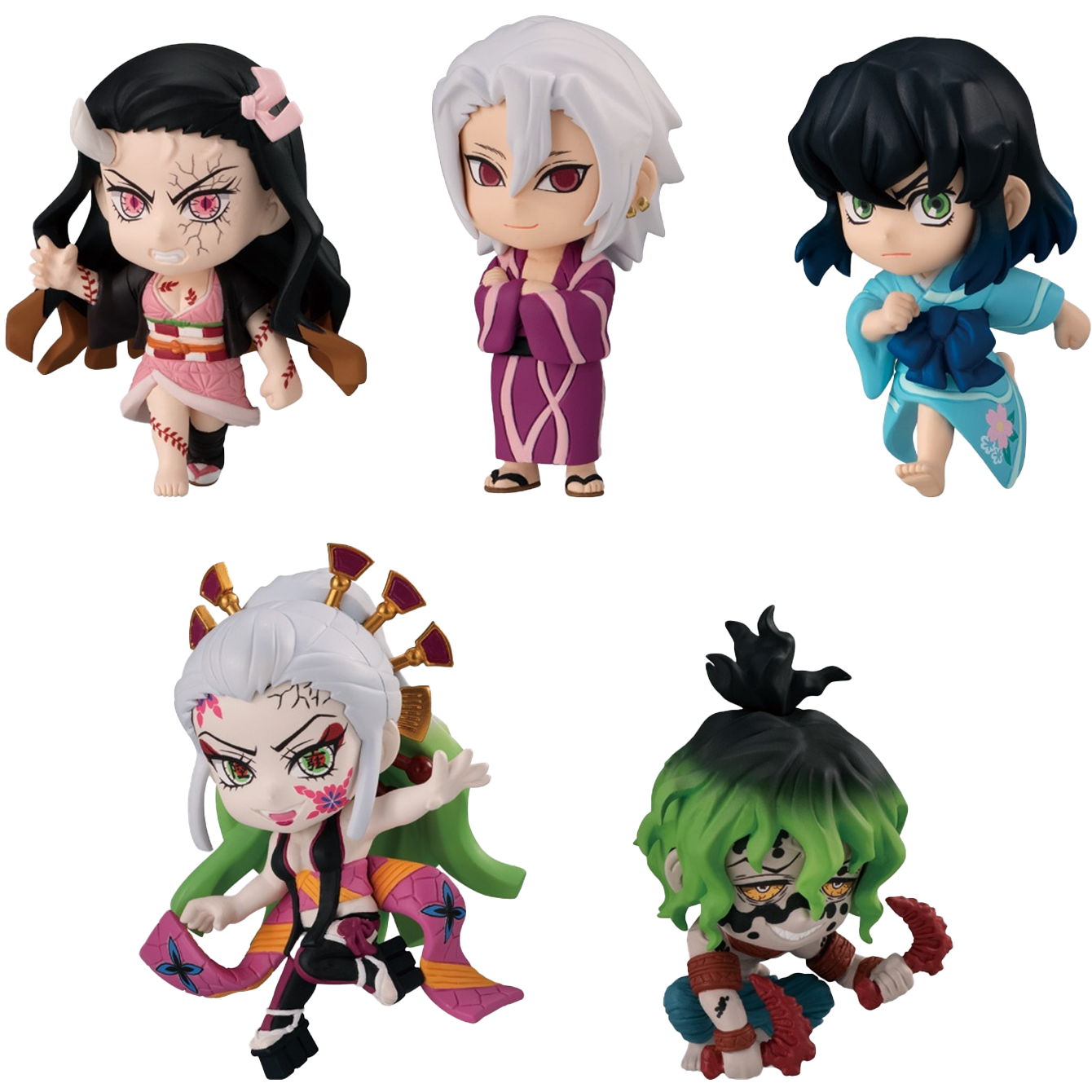 Demon Slayer: Kimetsu no Yaiba Adverge Motion Vol. 5 Boxed Set of 5 Figures