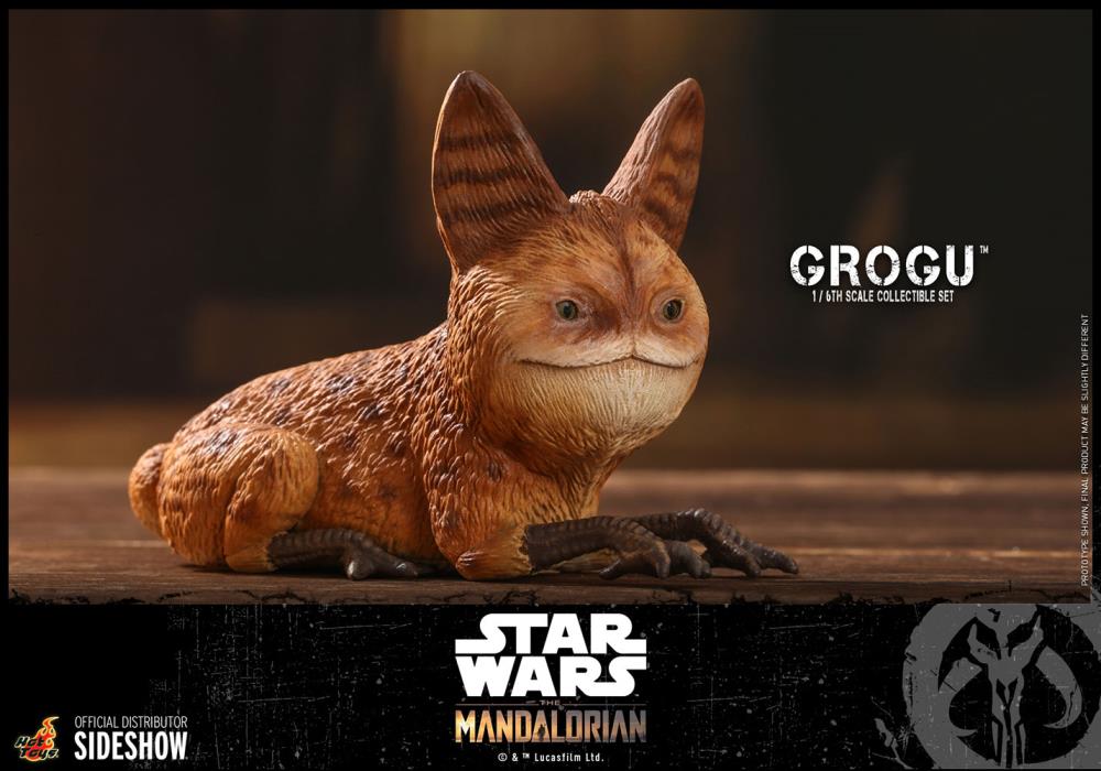 The Mandalorian TMS043 Grogu 1/6th Scale Collectible Figure Set