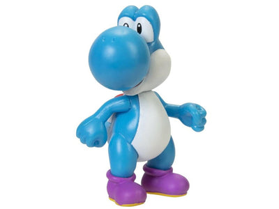 World of Nintendo Super Mario Wave 27 Light Blue Yoshi 2.5-Inch Mini Figure