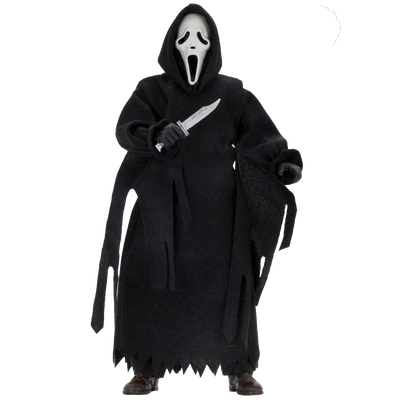 GHOST FACE – 8” CLOTHED ACTION FIGURE – GHOST FACE