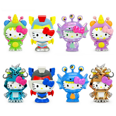 Hello kitty 3" Kaiju mini series