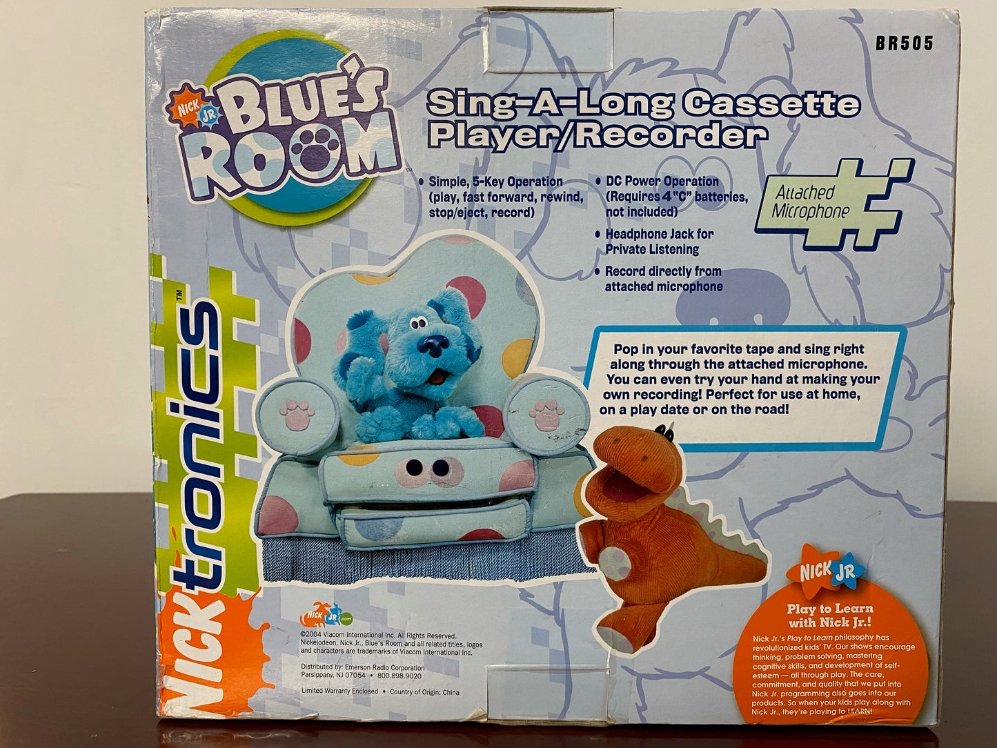 Blue's Clues Sing Along Cassette Player/Recorder