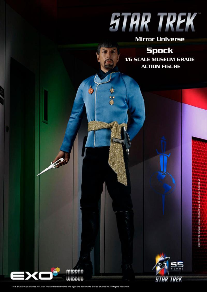 Mirror Universe Spock Sixth Scale Figure EXO-6