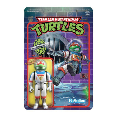 Super7 ReAction Teenage Mutant Ninja Turtles Space Ninja Raphael 3.75 Inch Action Figure