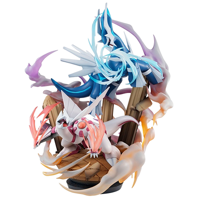 G.E.M. EX Series Pokemon Pre-Painted Figure: Dialga & Palkia