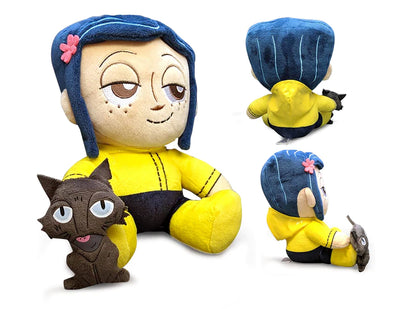 CORALINE AND THE CAT PLUSH PHUNNY BY KIDROBOT