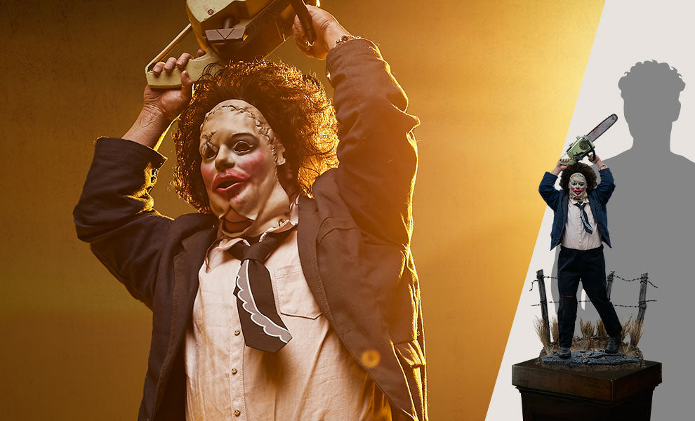 Leatherface "Pretty Woman Mask" 1:3 Scale Statue