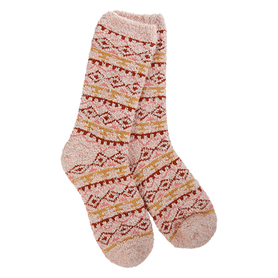 Cozy Brandy Crew Sock