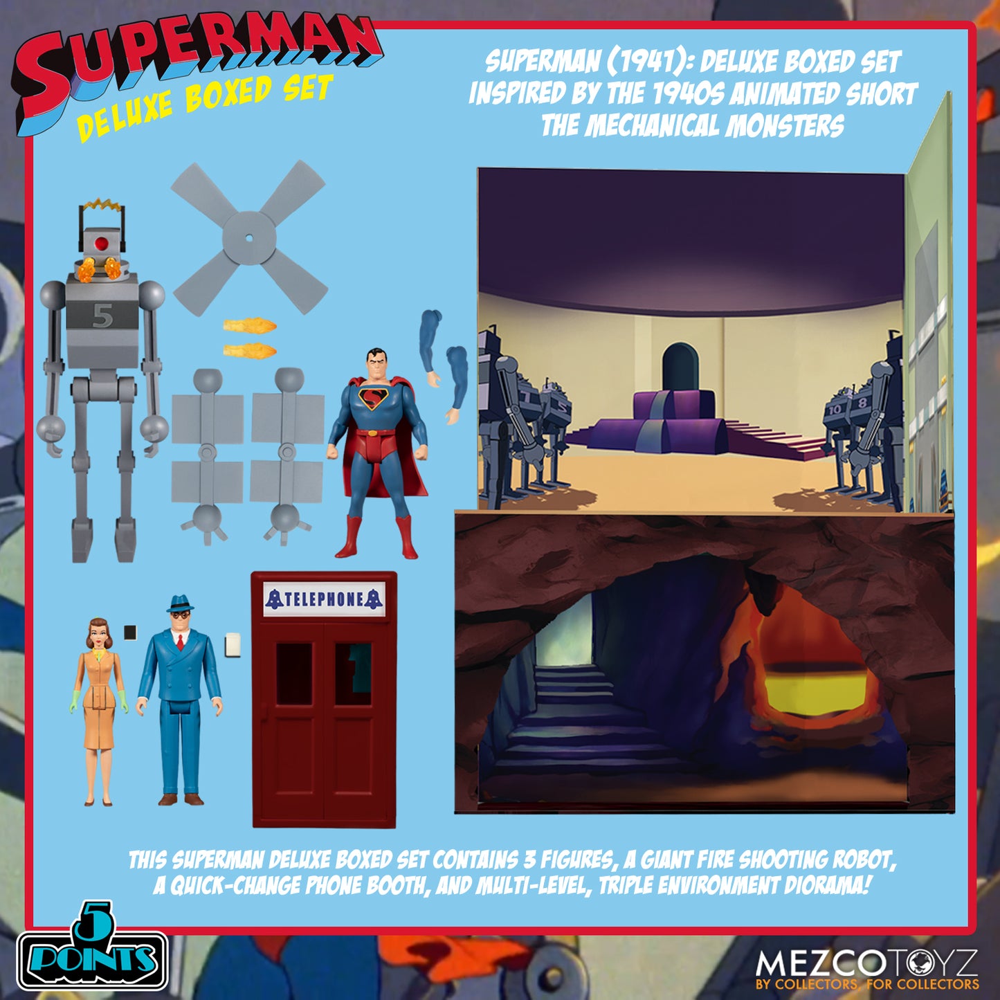 Superman - The Mechanical Monsters (1941): Deluxe Boxed Set