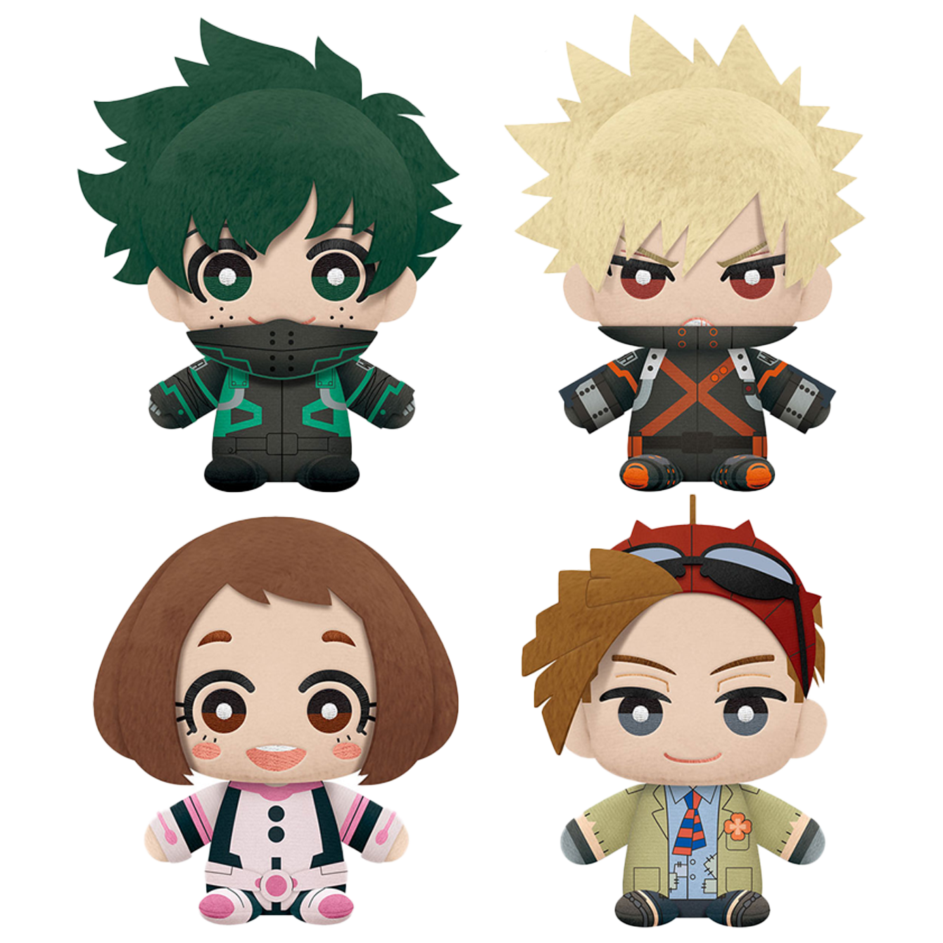 My Hero Academia World Heroes - Mission Tomonui Plush Assort Series 1