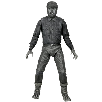 Universal Monsters Ultimate The Wolf Man (Black & White) Figure