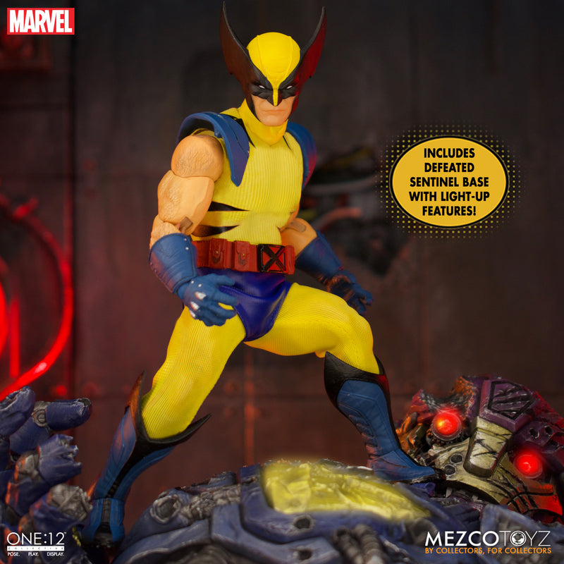 Mezco One:12 Collective Marvel Wolverine Deluxe Steel Box Edition