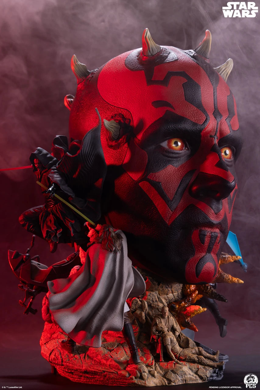 PRE-ORDER Premium Collectibles Studio Star Wars Darth Maul Fine Art Bust