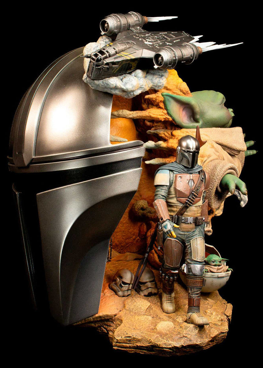 PRE-ORDER PCS Limited Edition Star Wars The Mandalorian Fine Art Bust
