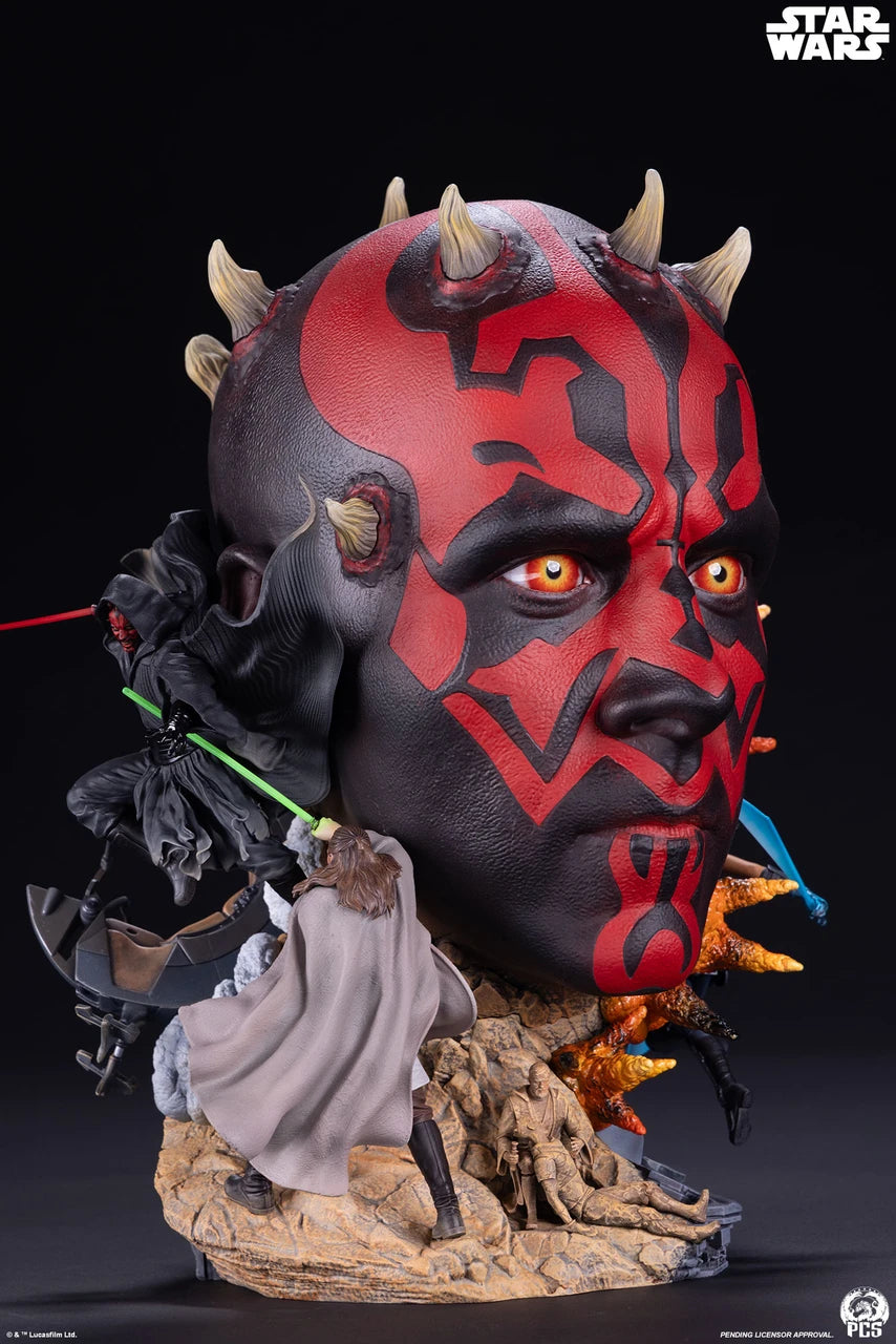 PRE-ORDER Premium Collectibles Studio Star Wars Darth Maul Fine Art Bust