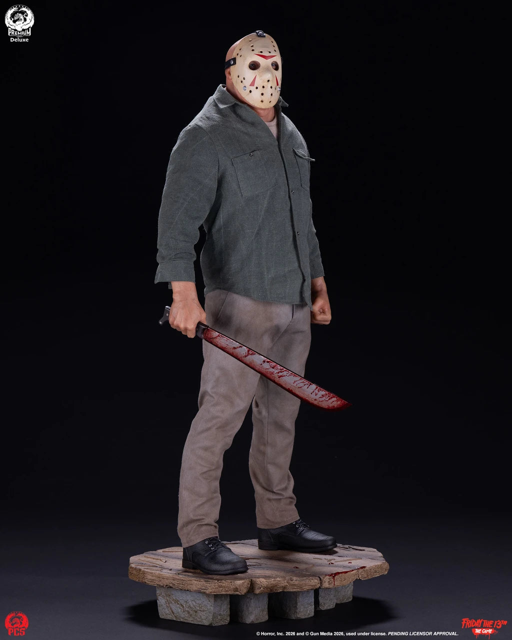 PRE-ORDER PCS Friday the 13th The Game Jason Part 3 Deluxe Edition 1:3 Scale Statue