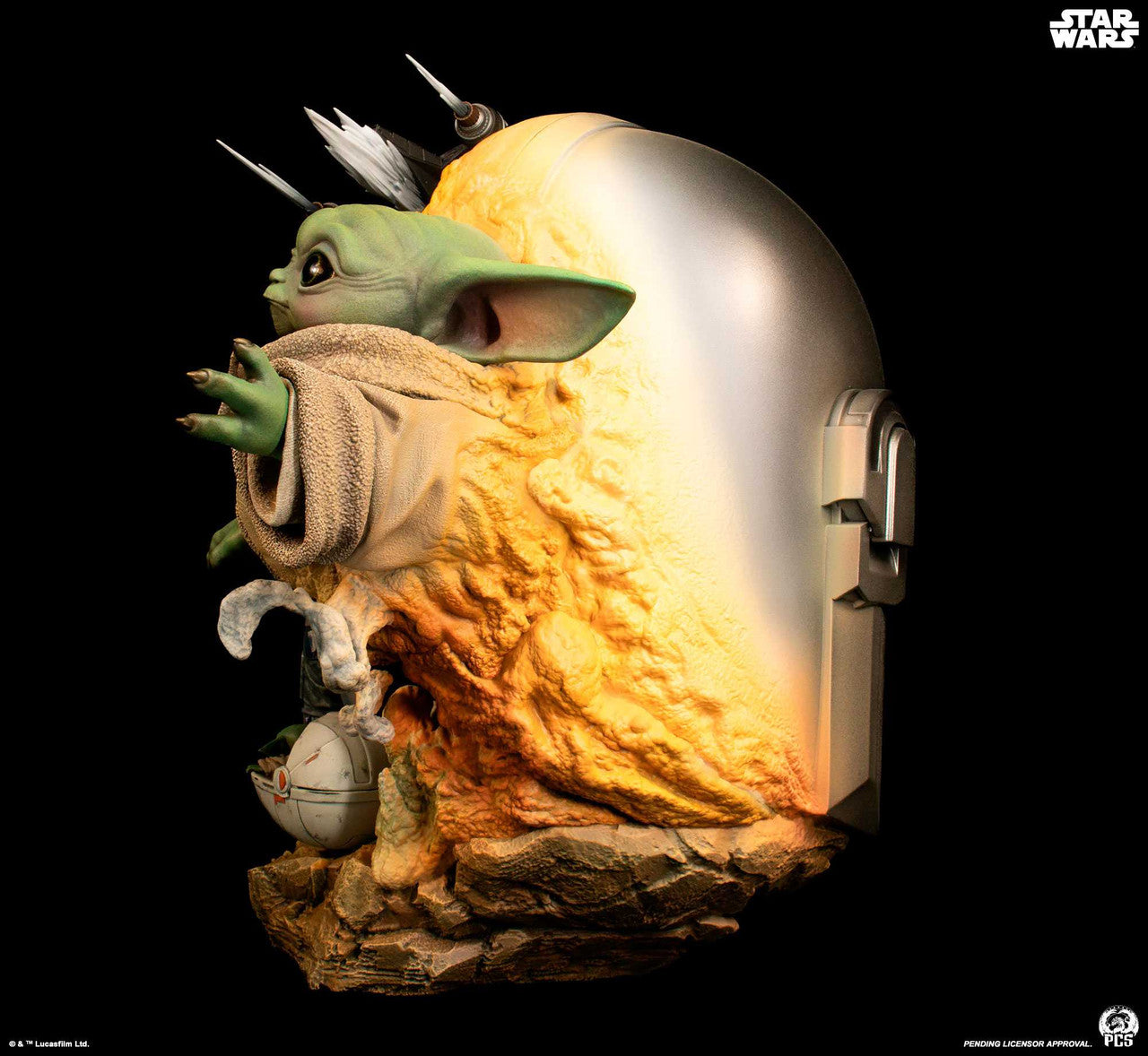 PRE-ORDER PCS Limited Edition Star Wars The Mandalorian Fine Art Bust