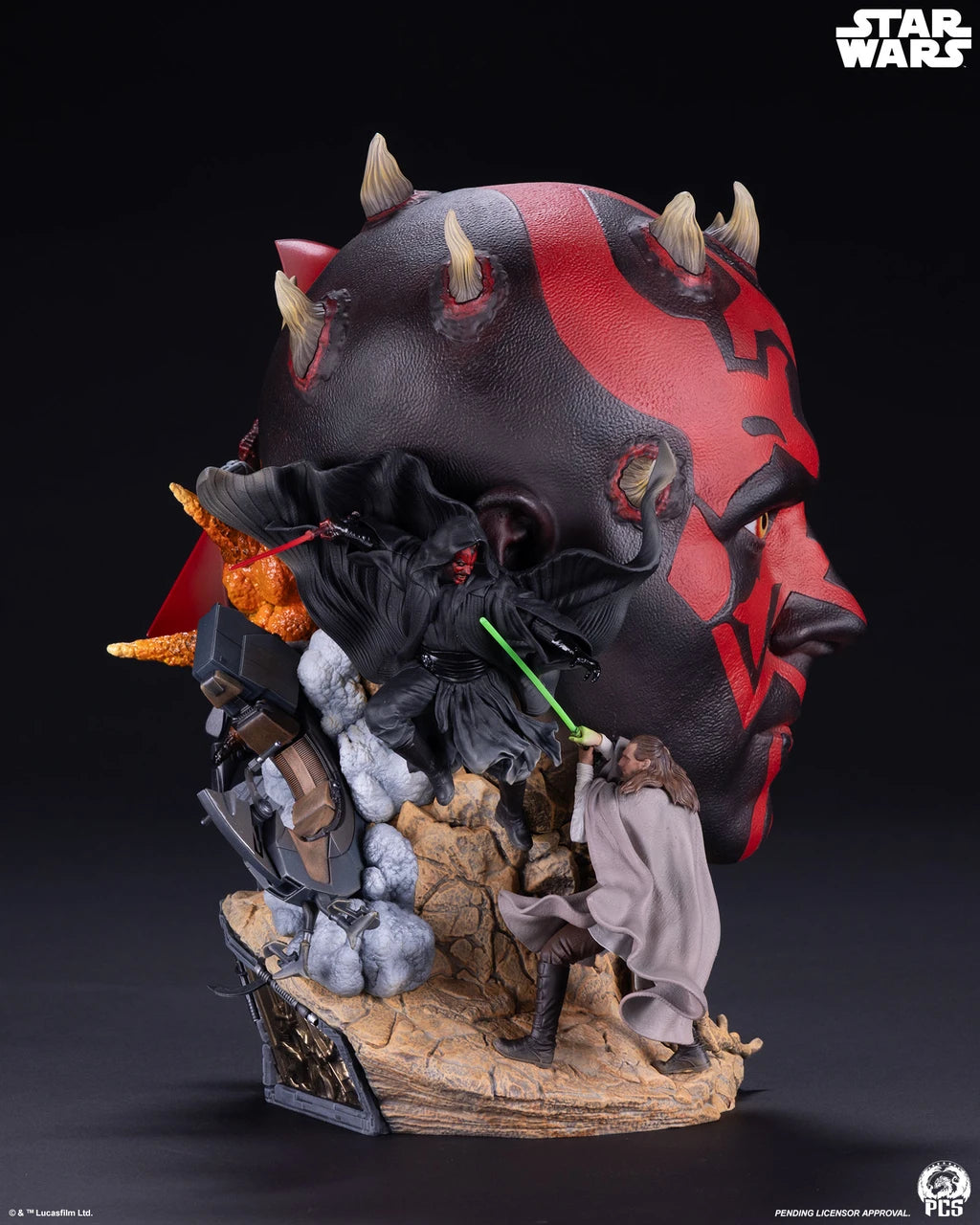 PRE-ORDER Premium Collectibles Studio Star Wars Darth Maul Fine Art Bust
