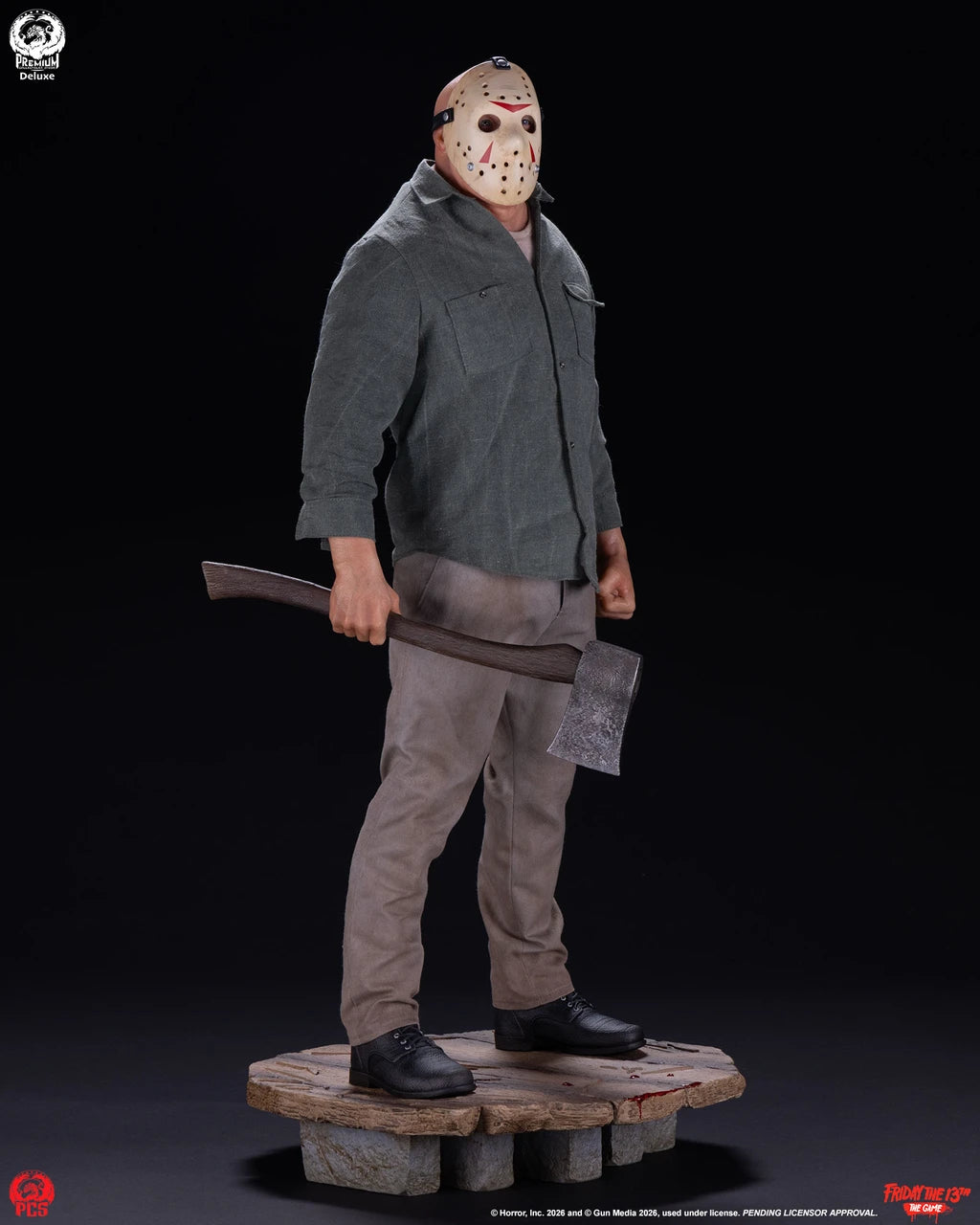PRE-ORDER PCS Friday the 13th The Game Jason Part 3 Deluxe Edition 1:3 Scale Statue
